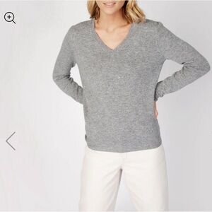 Talbots 100% cashmere V-neck sweater ultra soft
